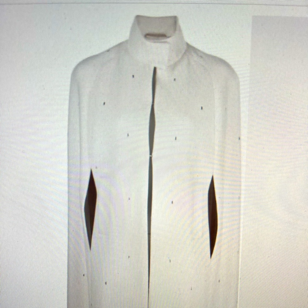 Peserico funnel neck crystal embellished cape creams color wool and cashmere